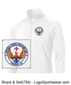 Sport-Tek Men's Sport-Wick Stretch 1/2-Zip Pullover  Design Zoom